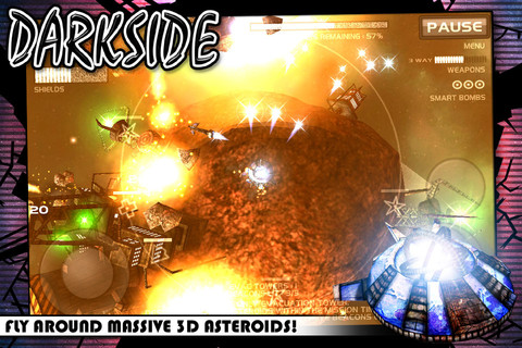 Darkside - спасите космическую колонию от метеоритов