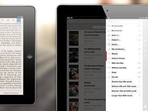 Marvin 2.7.6 Удобная читалка на iPad